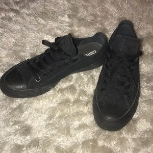 All black converse